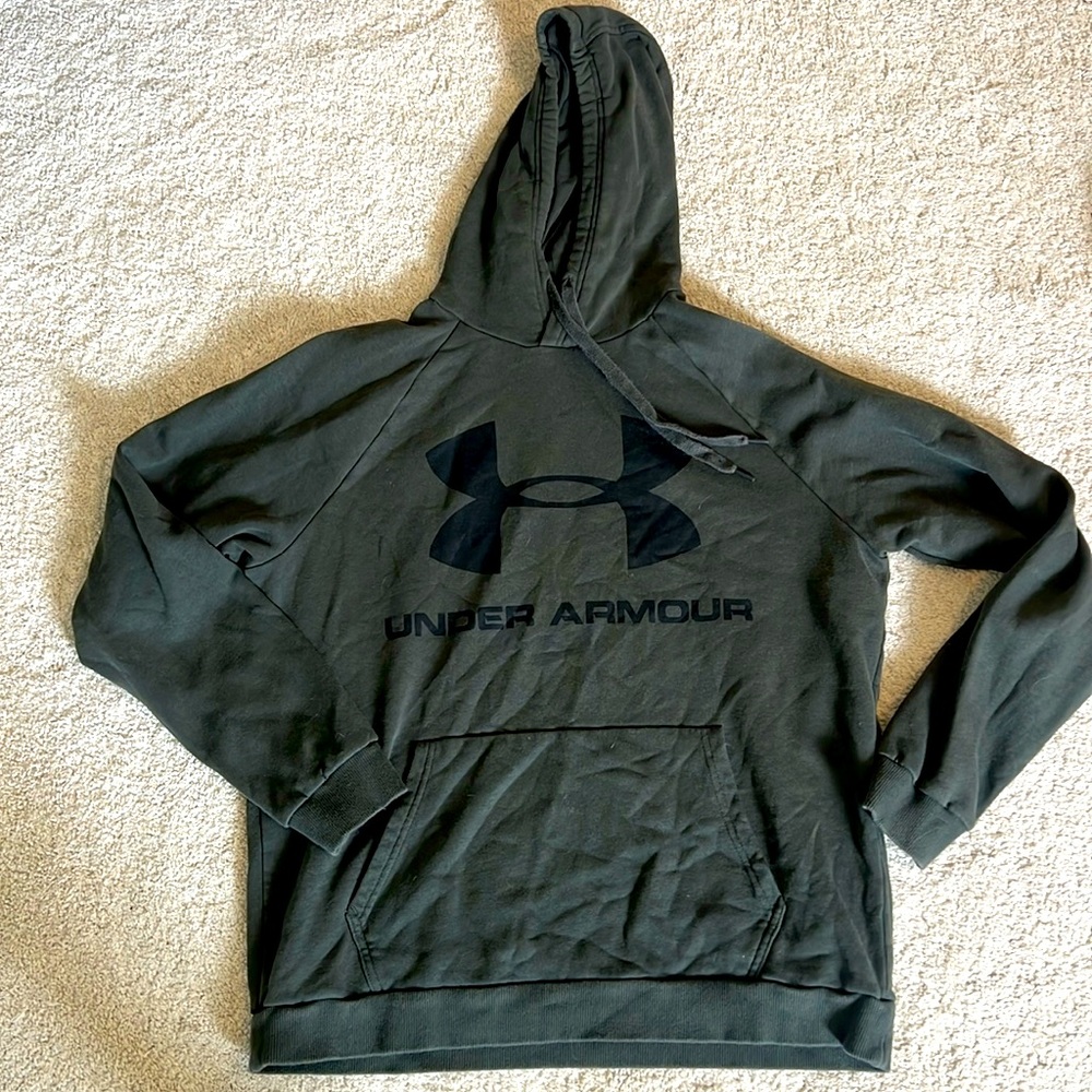 Under Armour Men's Black Logo Hoodie